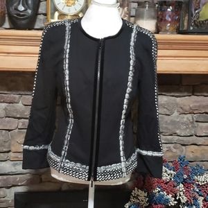 TODAY⚡️ESCADA JERSEY JACKET SZ 40